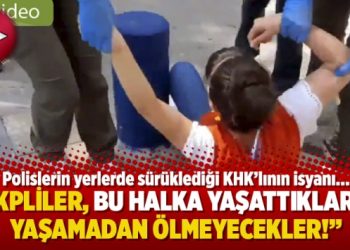 Polislerin yerlerde sürüklediği KHK’lının isyanı: Siz ne biçim insanlarsınız!