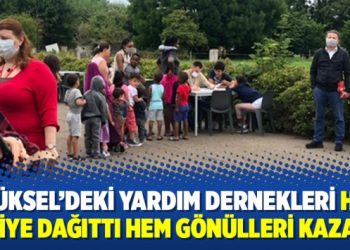 Brüksel’deki yardım dernekleri hem hediye dağıttı hem gönülleri kazandı