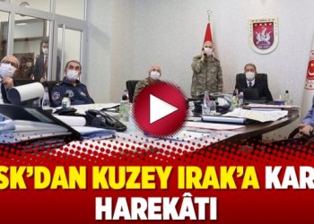 TSK’dan Kuzey Irak’a kara harekâtı