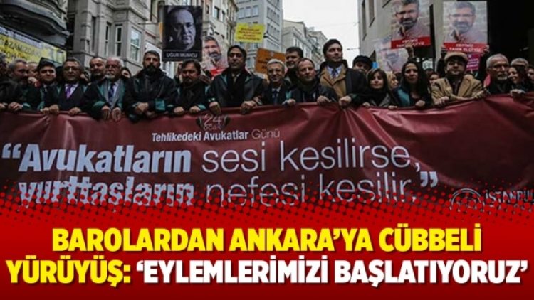 Barolardan Ankara’ya cübbeli yürüyüş: ‘Eylemlerimizi başlatıyoruz’