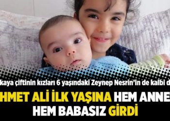 Mehmet Ali ilk yaşına hem annesiz hem babasız girdi!