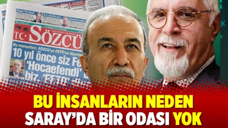Bu insanların neden Saray’da bir odası yok