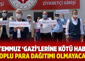 15 Temmuz ‘gazi’lerine kötü haber: Toplu para dağıtımı olmayacak