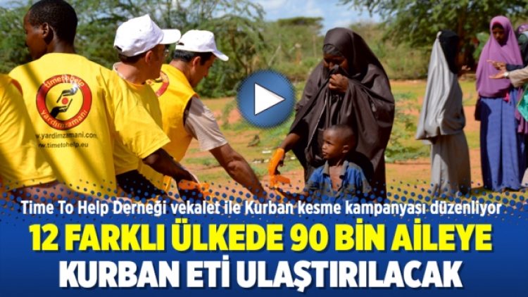 Hazırlıklar tamam! 12 farklı ülkede 90 Bin aileye Kurban eti ulaştırılacak