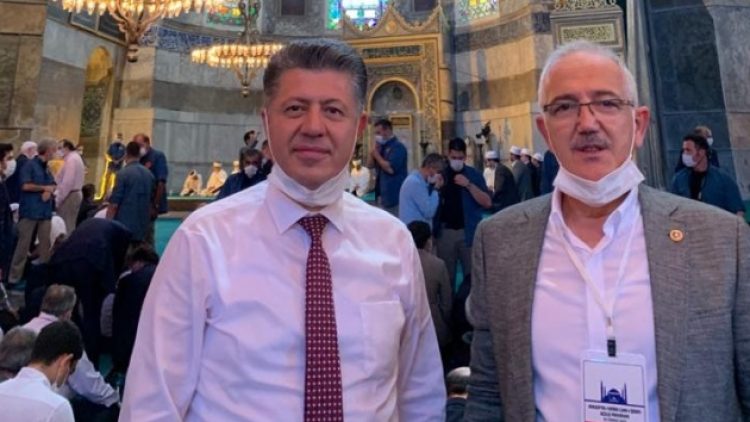 AKP’li İsmail Bilen’de korona çıktı: Ayasofya’dan maskesiz fotoğraf paylaşmıştı!