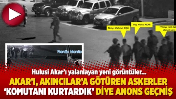 15 Temmuz’a ilişkin Hulusi Akar’ı yalanlayan yeni görüntüler ortaya çıktı