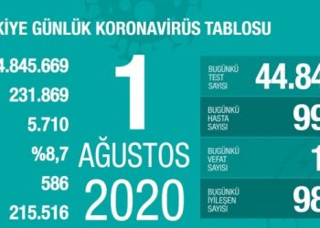Günlük vaka sayısı 1000 sınırında