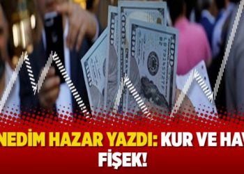 M.Nedim Hazar yazdı: Kur ve havai fişek!
