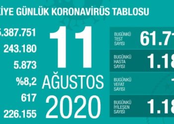 Toplam can kaybı 5 bin 873 oldu