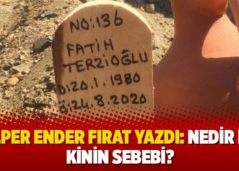 Alper Ender Fırat yazdı: Nedir bu kinin sebebi?