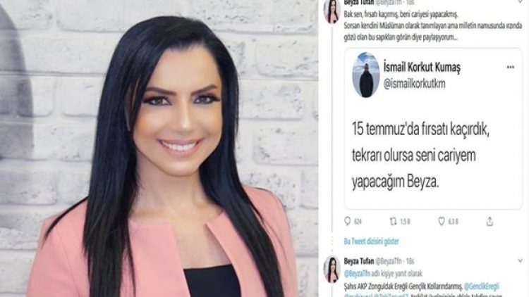 AKP’li Kumaş: 15 Temmuz’da fırsatı kaçırdık, tekrarında seni cariyem yapacağım