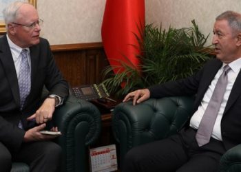 ABD’nin Suriye Özel Temsilcisi Jeffrey, Hulusi Akar’la görüştü