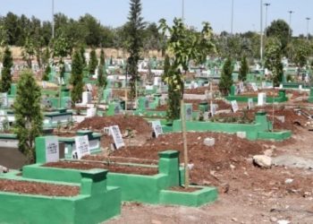 Diyarbakır’daki korona mezarlığına 540 kişi gömüldü