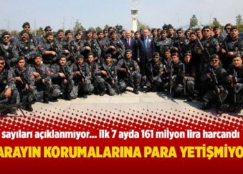 Korumalara para yetişmiyor!