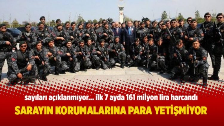 Korumalara para yetişmiyor!