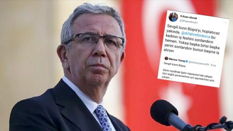 Mansur Yavaş’tan aşure isteyen hemşireye tehdit!