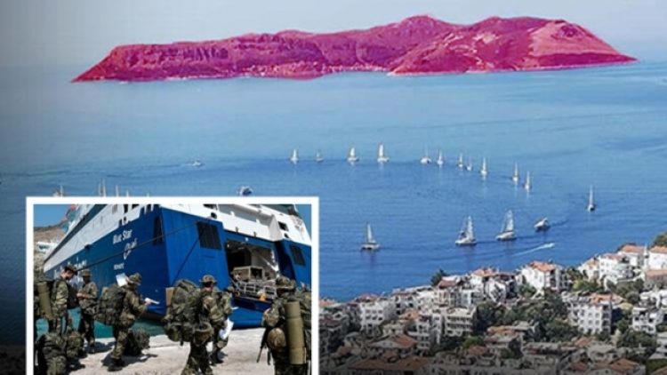Yunan askeri, Türkiye’ye en yakın adada ‘nöbet değişimi’ yaptı
