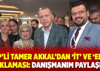 AKP’li Tamer Akkal’dan ‘it’ ve ‘enik’ açıklaması: Danışmanım paylaşmış