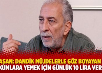 Emin Çölaşan:Dandik müjdelerle göz boyayan AKP, mahkûmlara 3 öğün yemek için günlük 10 lira veriyor!