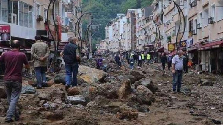 Giresun’daki sel felaketinde 1 kişinin daha cansız bedenine ulaşıldı