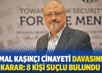 Cemal Kaşıkçı cinayeti davasında karar: 8 kişi suçlu bulundu