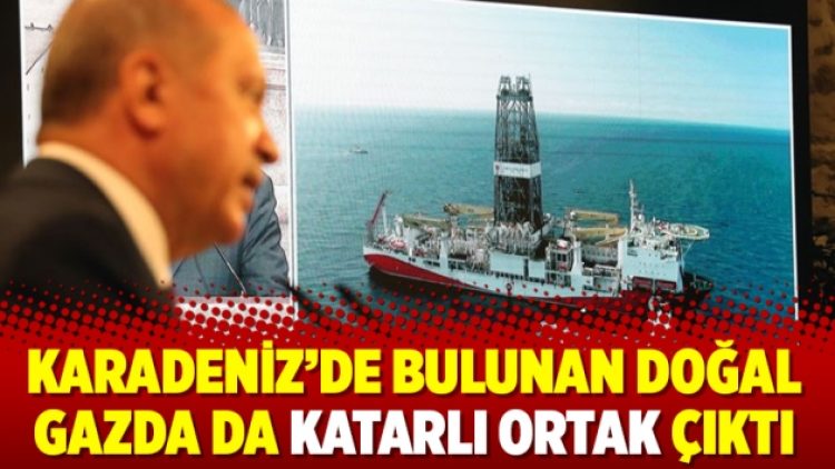 Karadeniz’de bulunan doğal gazda da Katarlı ortak çıktı