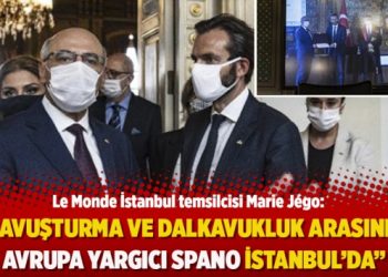 Le Monde: ‘Savuşturma ve dalkavukluk arasında, Avrupa Yargıcı Robert Spano İstanbul’da’