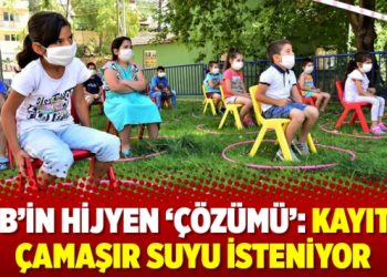MEB’in hijyen ‘çözümü’: Kayıtta çamaşır suyu isteniyor