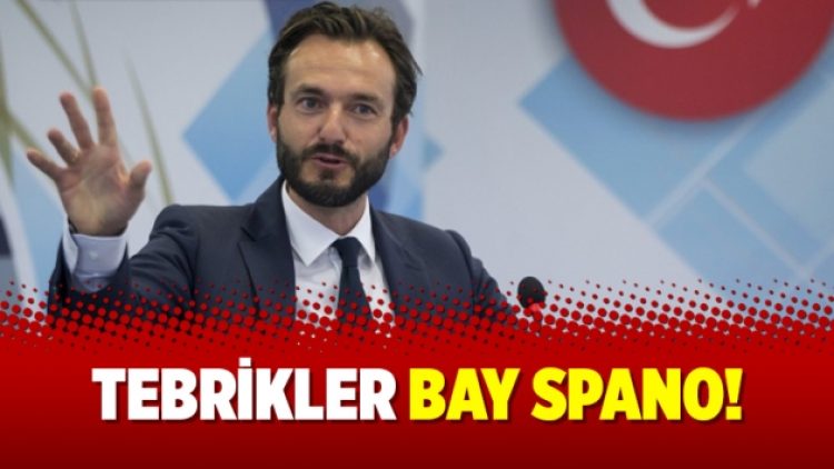 Tebrikler Bay Spano!