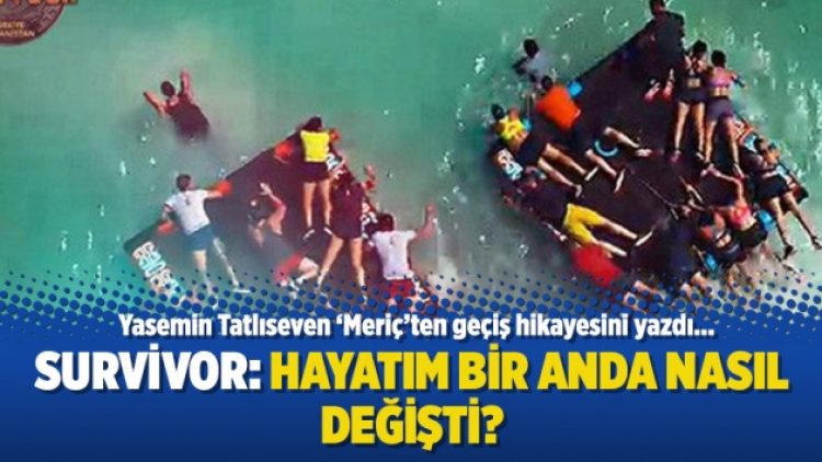 Yasemin Tatlıseven ‘Meriç’ten geçiş hikayesini yazdı