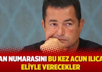 IBAN numarasını bu kez Acun Ilıcalı eliyle verecekler