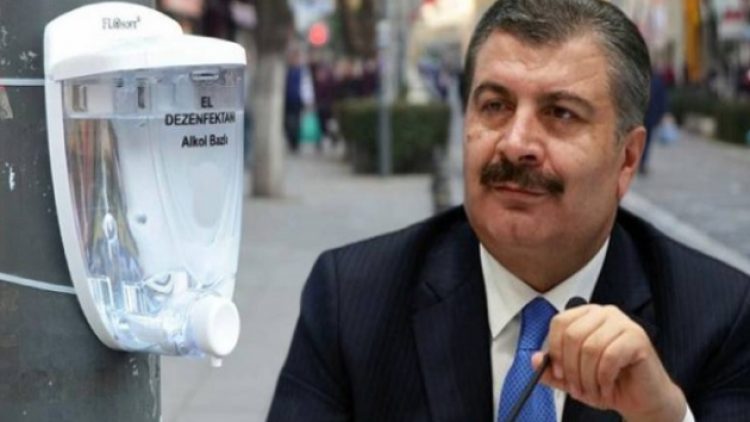 Önce sahte maske şimdi de sahte dezenfektan