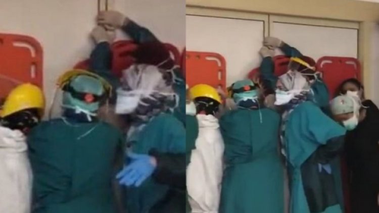 Sağlık çalışanlarına saldıran 5 kişi gözaltında