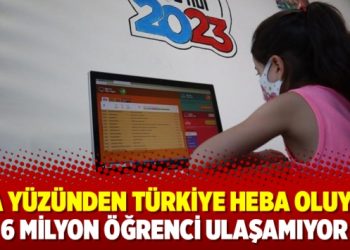 EBA yüzünden Türkiye heba oluyor: 6 milyon öğrenci ulaşamıyor