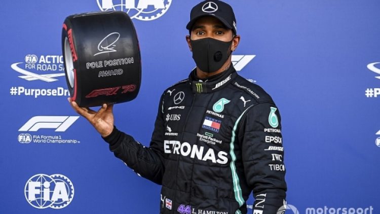 Rusya’da pole pozisyonu Hamilton’ın