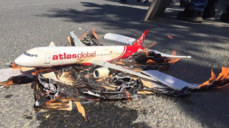 İflas eden AtlasGlobal çalışanlarından eylem