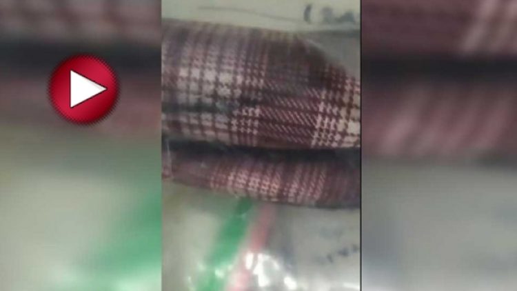 Rabiz Naz’ın çantasında araç lastik izi