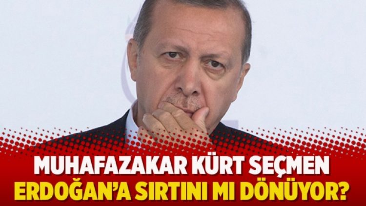 Muhafazakar kürt seçmen Erdoğan’a sırtını mı dönüyor?