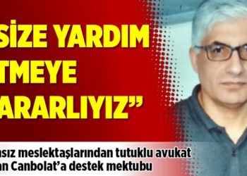 “Size yardım etmeye kararlıyız”