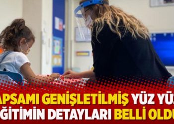 Kapsamı genişletilmiş yüz yüze eğitimin detayları belli oldu