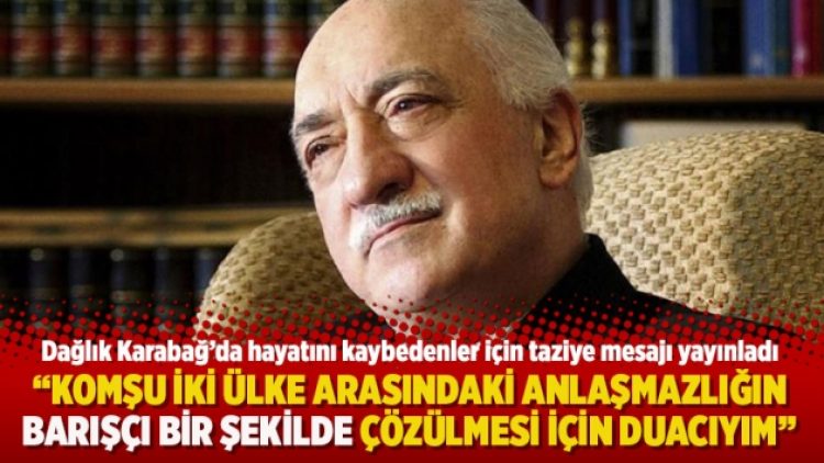 “Komşu iki ülke arasındaki anlaşmazlığın barışçı bir şekilde çözülmesi için duacıyım”