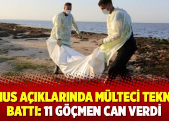 Tunus açıklarında mülteci teknesi battı: 11 göçmen can verdi