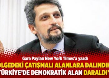 “Bölgedeki çatışmalı alanlara dalındıkça Türkiye’de demokratik alan daraldı”