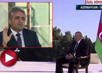 Aliyev, A Haber muhabirini canlı yayında yalanladı