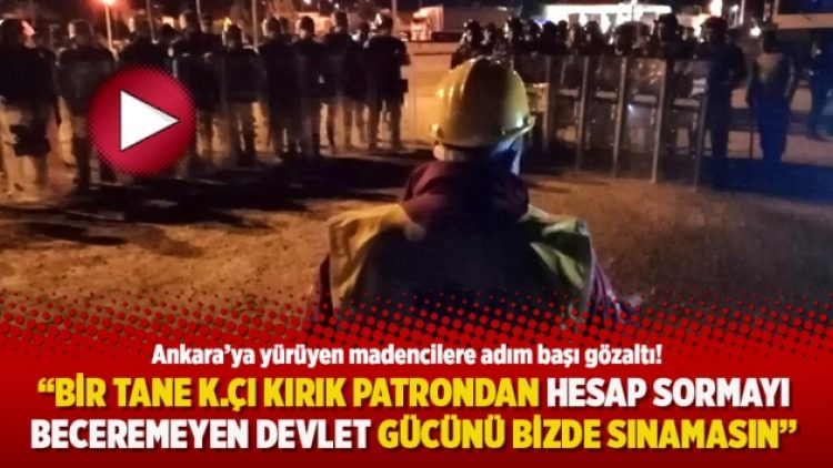 “Bir tane k.çı kırık patrondan hesap sormayı beceremeyen devlet gücünü bizde sınamasın”