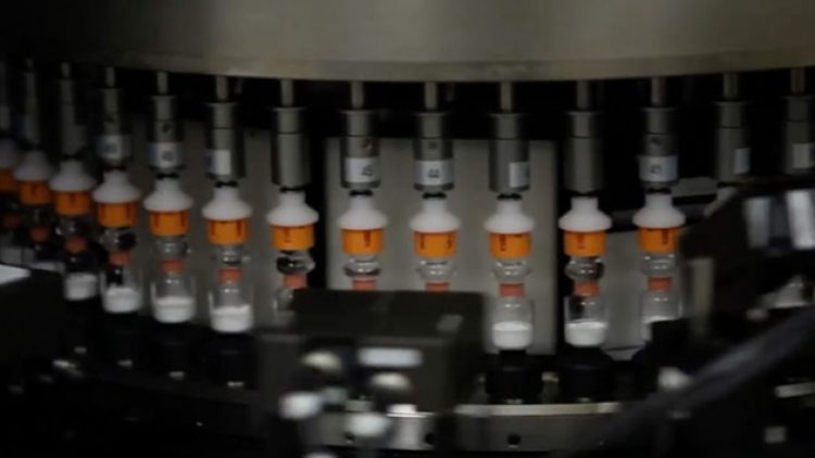 Korona aşısı üretim bandında!