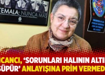 Fincancı, ‘sorunları halının altına süpür’ anlayışına prim vermedi