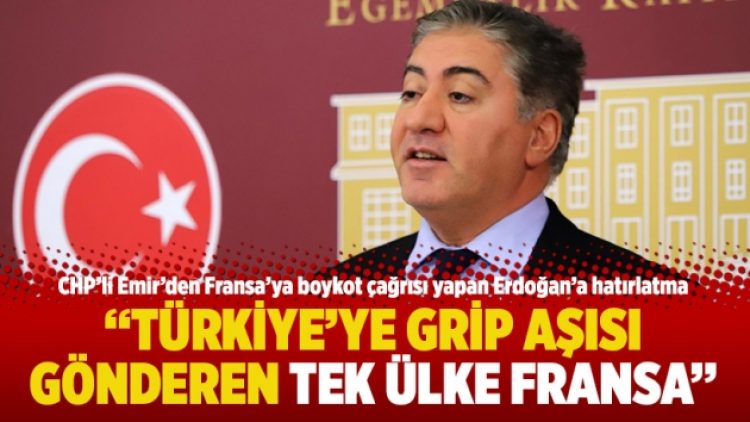 “Türkiye’ye grip aşısı gönderen tek ülke Fransa”