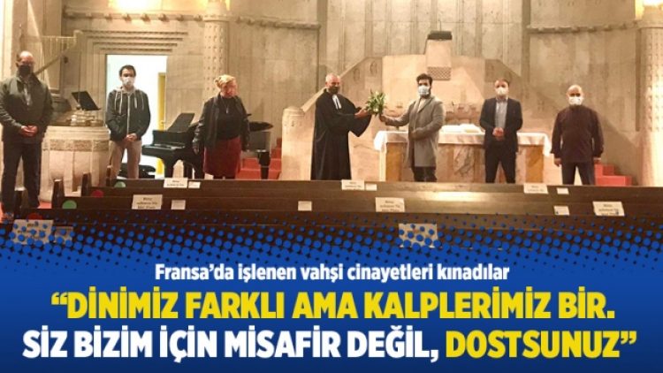 “Dinimiz farklı ama kalplerimiz bir. Siz bizim için misafir değil, dostsunuz”