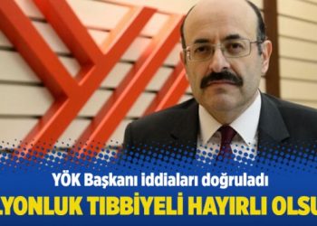 Milyonluk tıbbiyeli hayırlı olsun!
